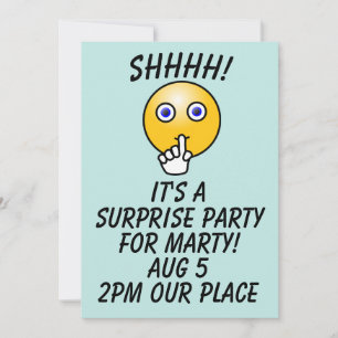INVITACIONES PERSONALIZADAS PARA FIESTA SORPRESA