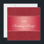 Invitaciones personalizadas para fiestas de cumple<br><div class="desc">Nuestras invitaciones se pueden personalizar fácilmente como una hermosa invitación de cumpleaños para ese evento especial de cumpleaños. Personalizar nuestras invitaciones con su color favorito y estilo de letra y toda la información importante de la fiesta de cumpleaños para sus invitados. Crea la invitación perfecta para tu evento especial de...</div>