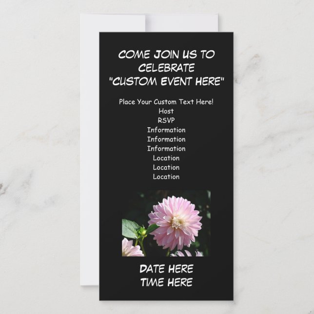 Invitaciones personalizadas Ven a Unirse a Nosotro (Anverso)