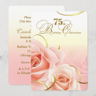 Invitaciones Personalizados a la celebración del 7