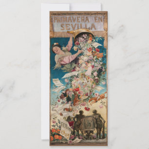Invitaciones personalizados "Primavera en Sevilla"