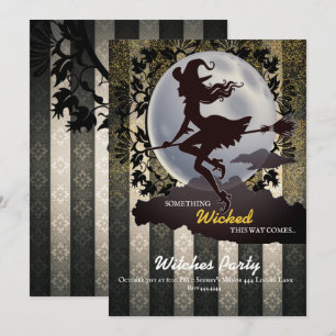 Invitaciones perversas de la fiesta de Halloween