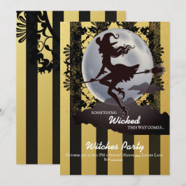 Invitaciones perversas de la fiesta de Halloween