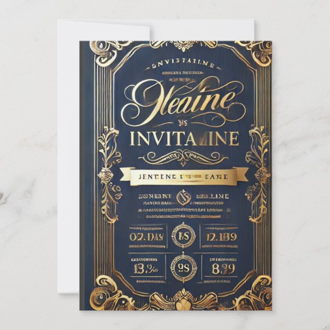 Invitaciones planas (Anverso)