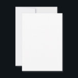 Invitaciones planas mate de 3.5x5 personalizadas<br><div class="desc">Crea invitaciones personalizadas impresionantes de 3, 5x5 mate planas para cualquier ocasión</div>