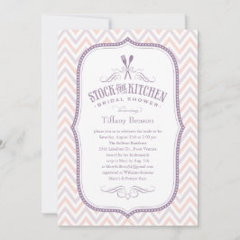 Invitaciones purpúreas claras de la ducha de la