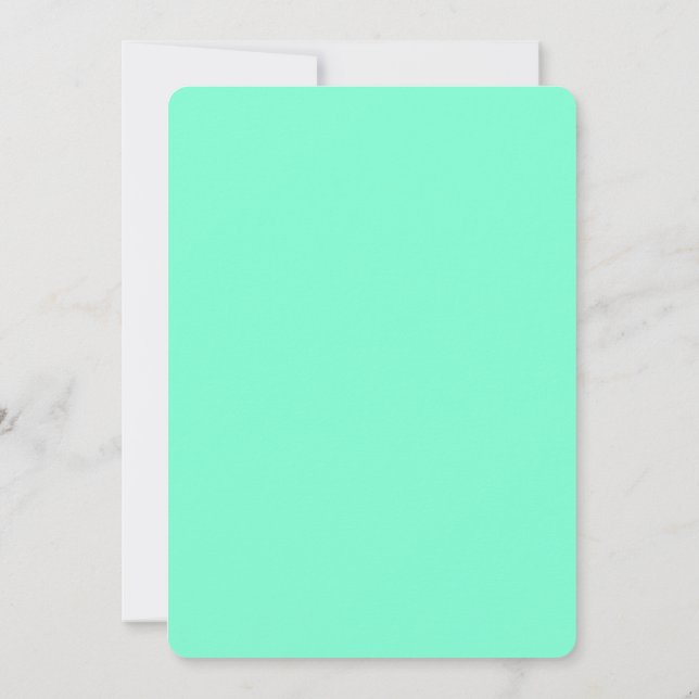 Invitaciones Redondeadas Aquamarina – Diseños Pers (Reverso)