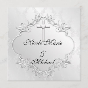 Invitaciones religiosas cristianas Diseño elegante