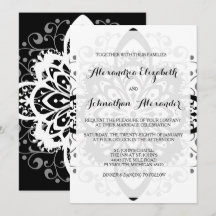 Invitaciones románticas a la boda de la boda de la