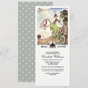 Invitaciones románticas a la ducha de novias de ar