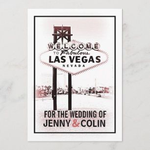 Invitaciones Románticas Vintage para Bodas en Las 