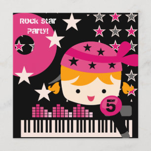 Invitaciones rubias de encargo del cumpleaños de