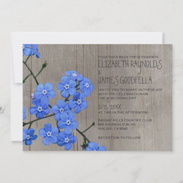 Invitaciones rusas a la boda (Anverso)