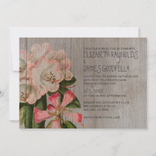 Invitaciones rusas a la boda de Rododendros