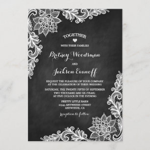 Invitaciones rusticas a la boda de la boda de la f