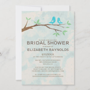 Invitaciones rusticas a la ducha de novias con páj