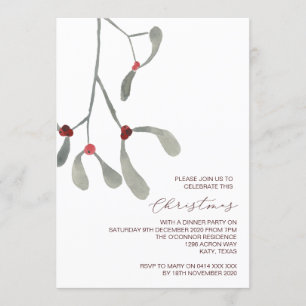 Invitaciones rústicas del día de fiesta y del