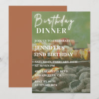 Invitaciones sencillas para cumpleaños 32 Bbq Pati