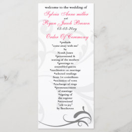 Invitaciones simples a la boda blanca y negra