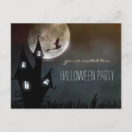 Invitaciones simples de fiesta de Halloween para n