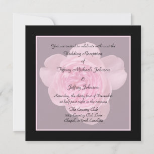 Invitaciones solo para la recepción de boda -- Inv