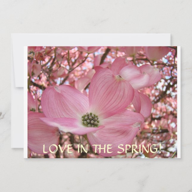 INVITACIONES Tarjetas de Invitación de flores de d (Anverso)