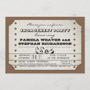 INVITACIONES TIPOGRÁFICAS DE COMPROMISO DE VENTAJA