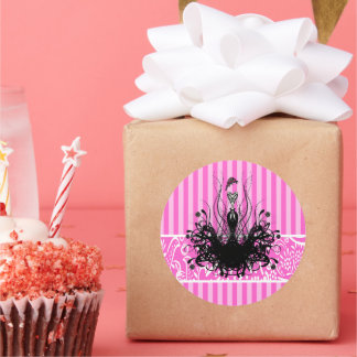 Invitaciones, volantes y Pegatinas de la Moda Diva