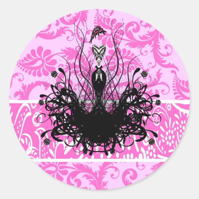 Invitaciones, volantes y Pegatinas de la Moda Diva (Anverso)