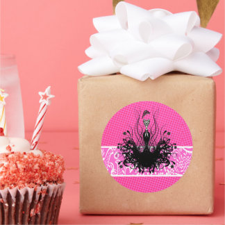 Invitaciones, volantes y Pegatinas de la Moda Diva
