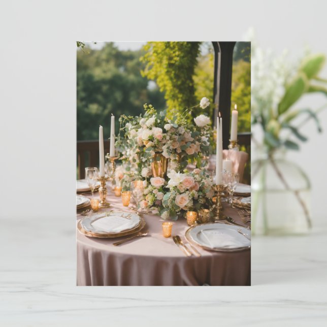 Invitaciones y Anuncios (Anverso de pie)