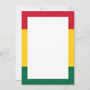 Invitaciones y anuncios de impresión africana