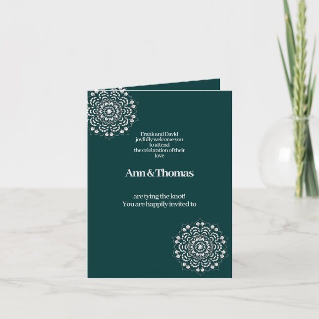 invitaciones y estacionarios (Anverso)