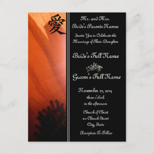Invitaciones y favores a la boda de la amapola de