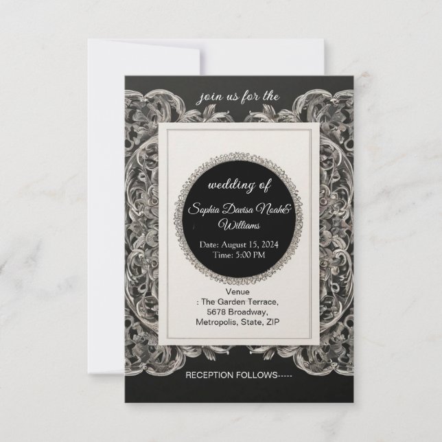 invitaciones y papelería (Anverso)