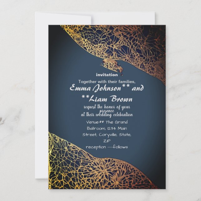 invitaciones y papelería (Anverso)