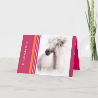 Invitaciones y tarjetas de la fiesta de los caball