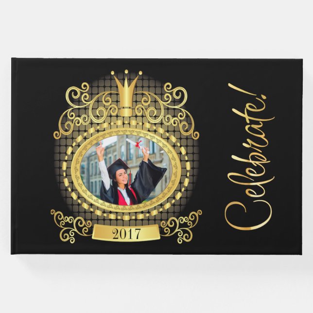 Invitado en monograma, memoria, libro de graduació (Anverso)