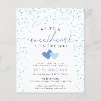 Invitar a volante de la invitación a la pequeña en