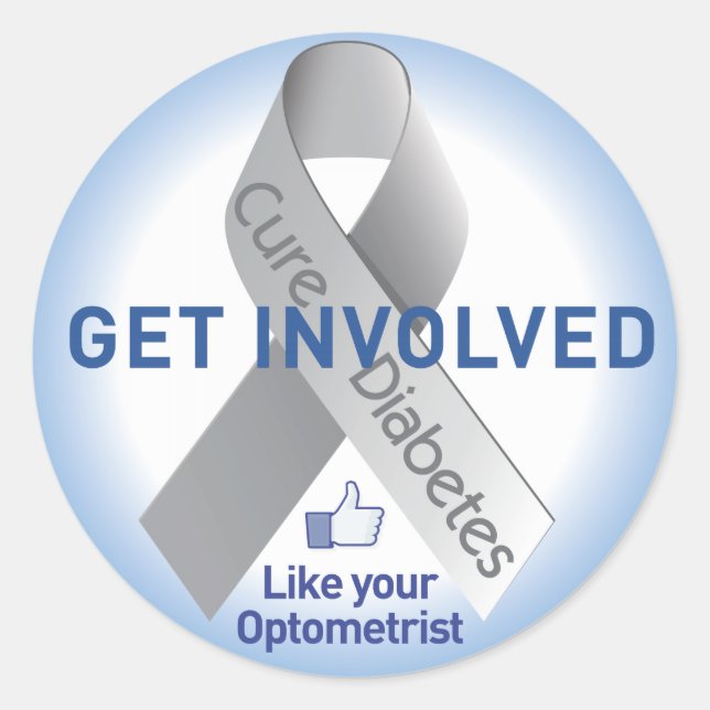 Involucrarse en el Pegatina de la diabetes (Anverso)