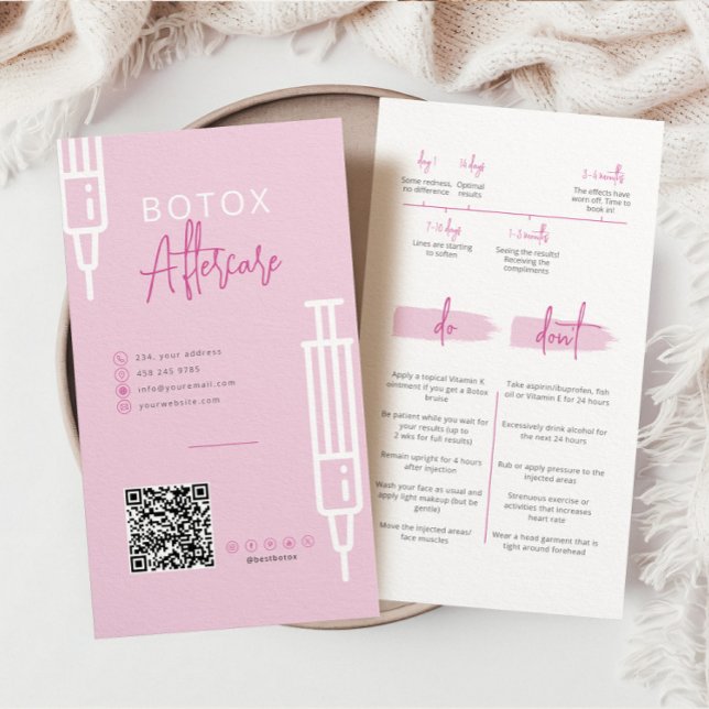 Inyecciones de Botox Después de la tarjeta de aten (Subido por el creador)