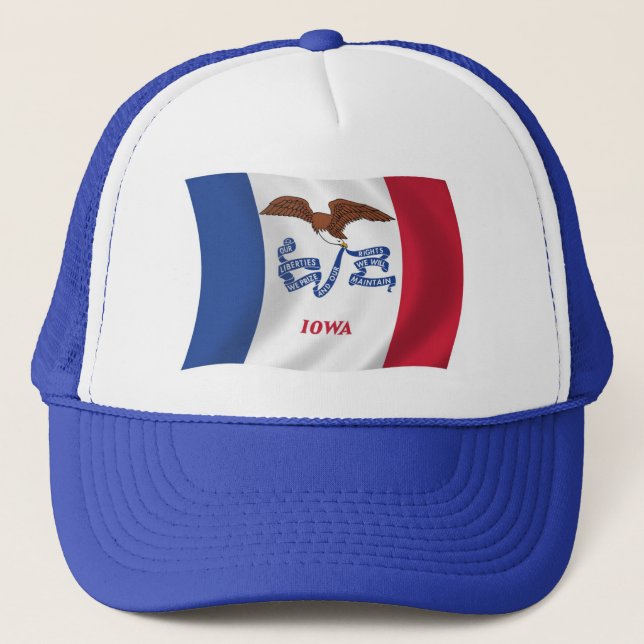 Iowa Flag Gorra (Anverso)