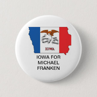 IOWA para el botón de SENADO de MICHAEL FRANKEN