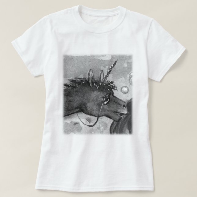 Iown - Camiseta de perfil BW (Diseño del anverso)