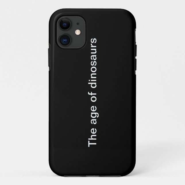 Iphone 11 funda blanco/negro (Reverso)