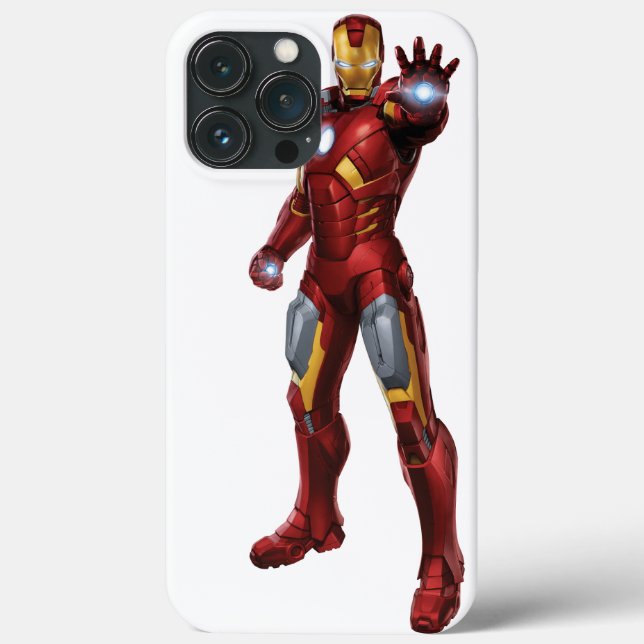 Iphone 13 Fundas pro Max en Ironman Shoot para emo (Reverso )