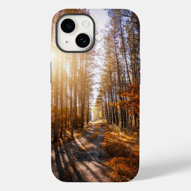 iPhone 14 Fundas con imágenes de naturaleza poétic (Reverso )