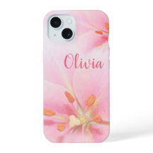 iPhone 15 Funda Lily Lady/Chica/Mujer