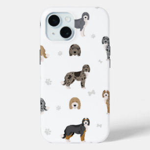 iPhone 15 perros fundas de servicio pesado aussied