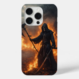iPhone 15 Pro Funda con diseño Metalizado de muert